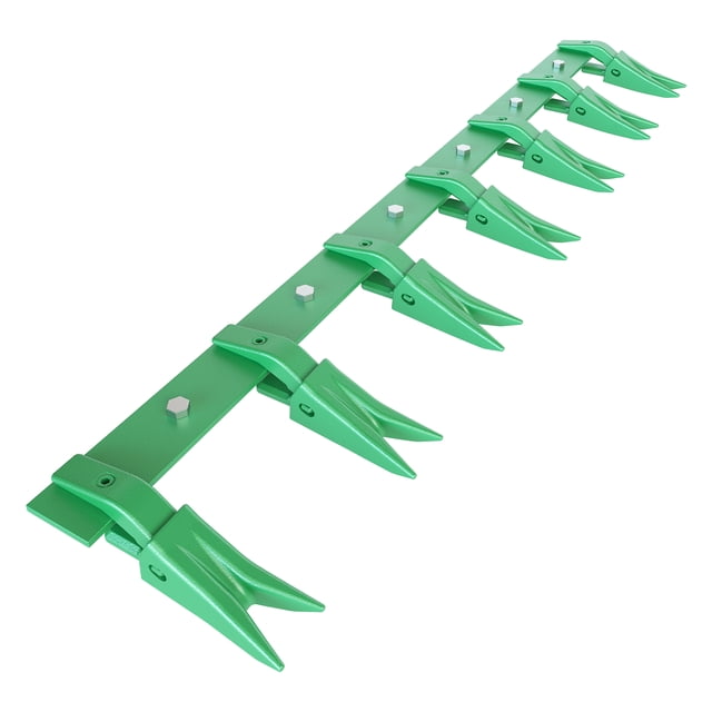Bucket Tooth Bar,Steel Heavy-Duty Bucket Teeth Bar for Sub-Compact Tractor, 4560 LBS Load-Bearing, Fits Bucket Cutting Edges Sized 1/2 in or Less with No Drilling Required