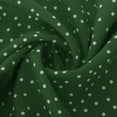thumbnail image 6 of Penkiiy Summer Dresses for Women 2024 Vacation Short Sleeve Polka Dot Boho Dress Wrap V Neck Beach Dresses with Belt 3XL Green, 6 of 9
