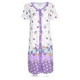 thumbnail image 4 of JEFFRICO Womens Nightgowns Sleepwear Soft Pajama Dress Nightshirts, 4 of 4