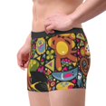 thumbnail image 4 of Kll Black Head Woman With Monkey Hair，African Women Men'S Cotton Boxer Briefs Underwear-X-Large, 4 of 9