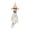 B, variant on LSLJS Solar Lights For Outside,LED Outdoor Light Waterproof Halloween Polyester Flag Halloween Home Decoration Glowing Face Wind Flag Night Light For Garden Yard Pathway