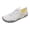 White, variant on CQONEPT Barefoot Shoes for Men Women Workout Cross Trainer Hiking Water Wide Toe Sneakers Footwear Walking Shoes Beige 6.5