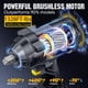 thumbnail image 2 of Llave de Impacto Inalámbrica HECUSAM 1/2" Brushless 1800 Nm, 2 of 8