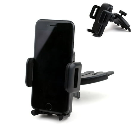 - Universal Cell Phone 360 Swivel Release Button CD Slot Car Mount Holder for iPhone 7 7 Plus