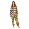 thumbnail image 4 of joogoo Basketball Checkered Unisex Adults Onesies Pajamas Jumpsuits L, 4 of 7