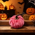 thumbnail image 5 of LEFXSMR Pumpkin Shaped Pillow Decorative Round Velvet Floor Cushion Pumpkin Throw Pillows Fall Home Decor for Thanksgiving Sofa Couch Bed Chair, 5 of 7
