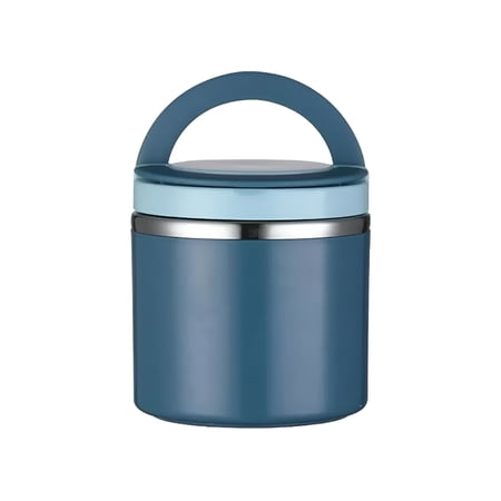 ACDANC 2026 New 20Oz Stainless Steel Vacuum Insulated Thermos Food Jar,Thermos for Hot Food and Cold Food,Wide Mouth Leak-Proof Soup Thermos for Adults,Blue