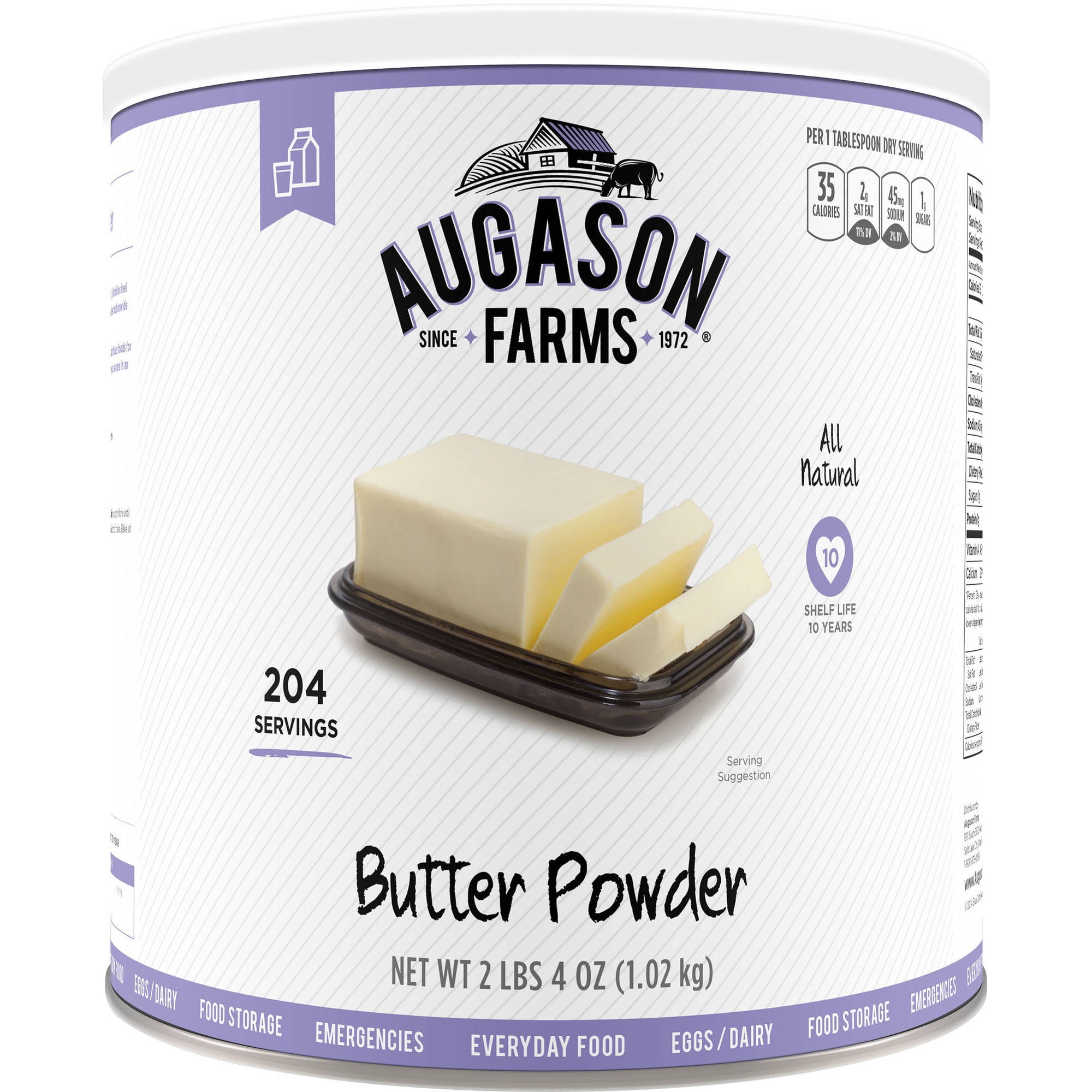 augason farms shortening powder
