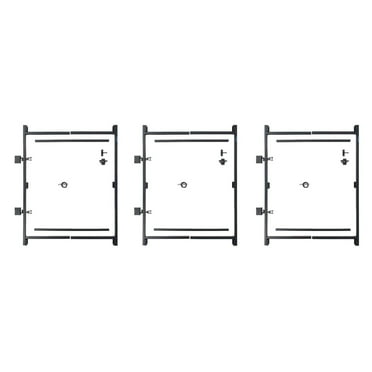 Adjust-A-Gate Steel Frame Gate Building Kit, 36"-60" Wide Up To 7' High (3 Pack)