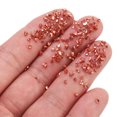 thumbnail image 4 of Uxcell Crushed Glass Glitters Colorful Irregular Glass Chips Chunky Light Red, 4 of 7