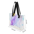 thumbnail image 3 of Unique Bargains Ribbon Printed Gift Bag with Handles Multicolor 9.84"x3.15"x7.87", 3 of 5