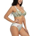thumbnail image 2 of Rocae Herbs and Wildflowers for Bikini Set for Women Two Piece Sexy High Swimsuits Split Crossover Bikini XX-Large, 2 of 9