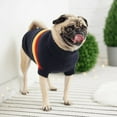 thumbnail image 4 of GF Pet Retro Sweater - Navy - XS, 4 of 5