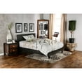 thumbnail image 7 of Furniture of America Mellie Faux Leather Bed, Eastern King, Espresso, 7 of 7
