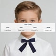 thumbnail image 3 of Odeerbi Niños Niñas Pre-Atado Corbata Elástica Corbata Cuello Bowknot Accesorio de Uniforme Escolar, 3 of 6