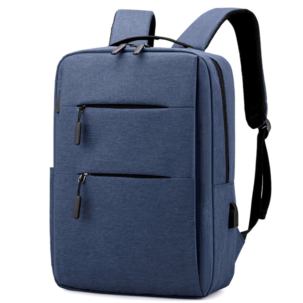 Ploreser Waterproof Nylon Laptop Backpack with USB Port for Men Women ...