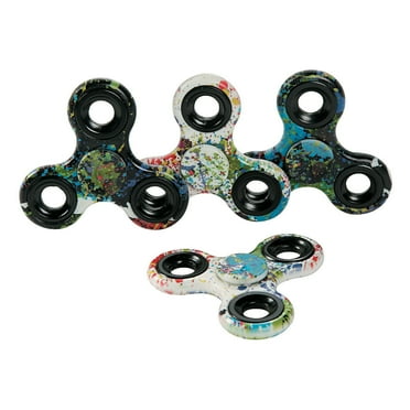 Paint Splatter Fidget Spinner - Party Favors - 12 Pieces
