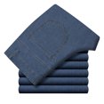 thumbnail image 4 of Pantalones casuales rectos para hombre, con bolsillos elásticos, pantalones rectos para caballeros de negocios, azul gris 34, 4 of 12