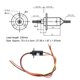 thumbnail image 2 of High quality 15A Mini Slip Ring 3 Wire Wind Turbine Generator Slip Ring, 2 of 5