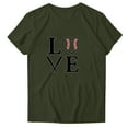 thumbnail image 1 of Birdeem Blouse à Manches Courtes Imprimée Mode pour Femmes T-Shirt Col Rond Amusant, 1 of 12
