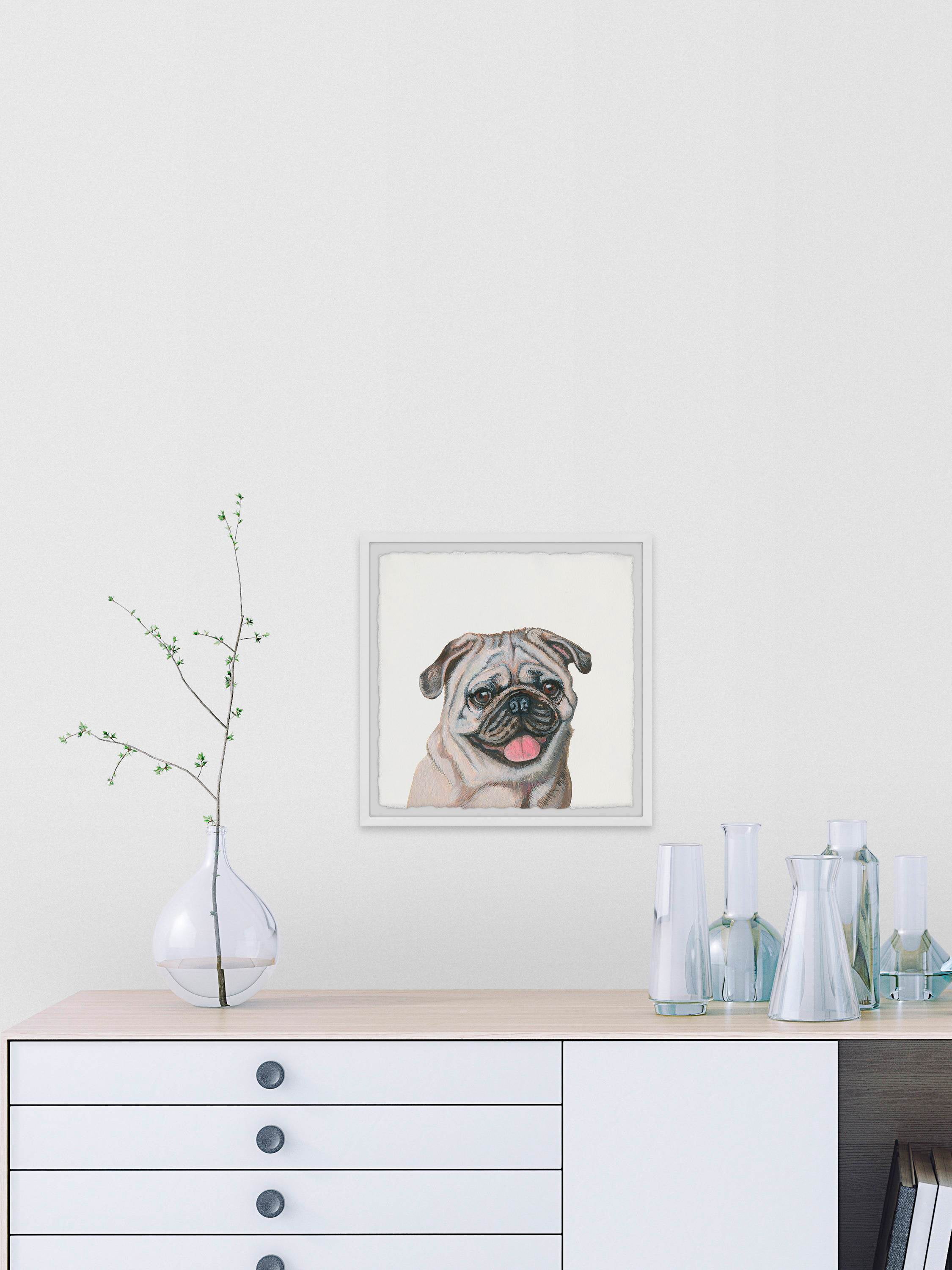 Marmont Hill "Stares at Me" Framed Painting Print