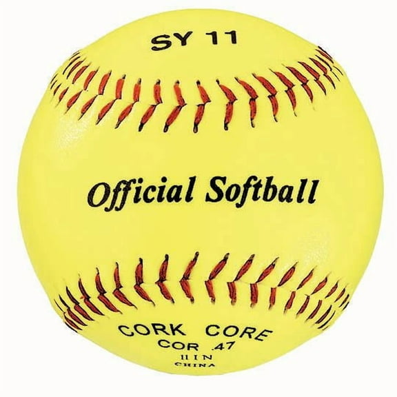 SOFTBALLS-OPTIC YELLOW-CORE 47-11"