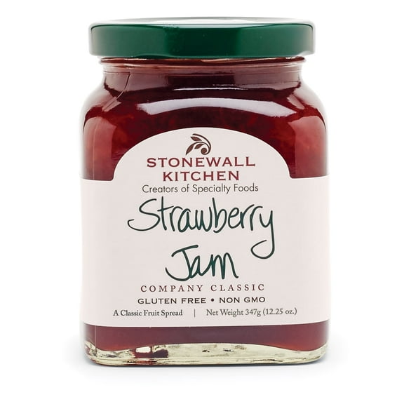 Stonewall Kitchen, non GMO, Strawberry Jam, 12.5 oz. Jar