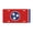 Tennessee, variant on South Carolina License Plate State Flag Design - Premium Aluminum 6x12 Waterproof Palmetto State Pride Car Truck SUV Decor Gift - Flat Print