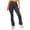 AA-Dark Gray, variant on Flare Yoga Pants Women's High Waist Flared Yoga Pants Stretchy Elastic Ribbed Trousers for Fitness Running and Casual Everyday Activewear L Red
