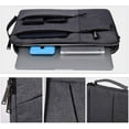 thumbnail image 5 of 14-15 Inch Laptop Sleeve Waterproof Shockproof Protective Case Compatible Acer 14" Chromebook,HP Stream 14,HP Chromebook 14,Dell Inspiron 14",Lenovo Yoga 920 13.9",ASUS 14 inch Notebook Bag,Dark Gray, 5 of 8