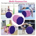 thumbnail image 3 of 24.4" x 25.6" Gymnastics Octagon Mat Octagon Tumbler Tumbling Mats  for Gymnastics Gym Fitness Home,Pink, 3 of 7