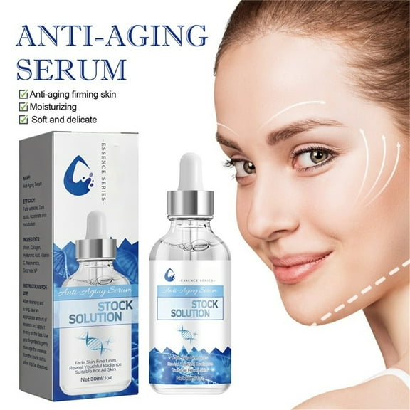 Kokovifyves Facial Serum Oppose Aging Serum for Face Instant Face Tightening Reduce Fine Lines Wrinkles Boost Hydrate 30ML
