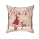 thumbnail image 1 of Funda de almohada Irfora Funda de Almohada Papá Noel Estampado Viejo Sofá Cama Funda de Almohada Dormitorio Funda de Cojín Feliz Navidad 45x45 Cm Irfora Funda de almohada, 1 of 6