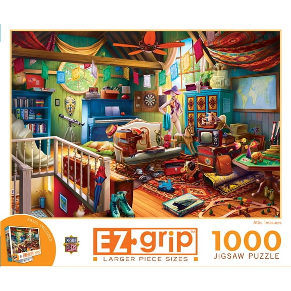MasterPieces 1000 Piece Jigsaw Puzzle - Attic Treasures - 23.5"x34"