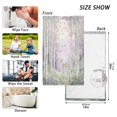 thumbnail image 6 of Yayeee 100% Cotton Hand Towels for Bathroom 16" x 28" Soft Absorbent Kitchen Towel, Purple Deer, 6 of 7