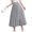 Grey, variant on Women's Tutu Skirt Chiffon Elastic Waist Summer Layered Skirt Pleated Tulle Skirt High Waist Tea Length Midi High Waisted White One Size