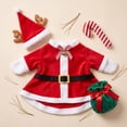 thumbnail image 4 of AuroraX Porch Goose Clothes Set 23" Santa Claus Costume Porch Goose Christmas Outfit 17-19 In Funny Winter Porch Goose Accessories Porch Duck Clothing Outdoor Decor, 4 of 6