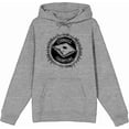 thumbnail image 4 of Cornhole Champions Adult Heather Gray Long Sleeve Hoodie-Medium, 4 of 6