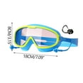 thumbnail image 2 of Darzheoy Kids Swim Goggles, Swimming Goggles No Leaking Anti-Fog Kids Goggles with Ear Nose Plug, 2 of 4