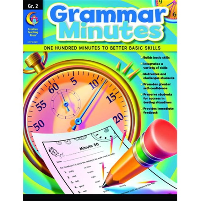 Creative Teaching Press CTP6120 Grammaire Minutes Gr 2