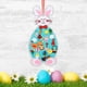 thumbnail image 3 of Juego De Conejo De Fieltro, Diseño Lindo Duradero, 29 Piezas, Adornos Artesanales De Conejito Para Decoración Del Hogar, 3 of 7