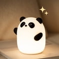 thumbnail image 2 of Luz de Panda, LáMpara de Animal TáCtil Blanda y Regulable, Luz LED de Silicona de Alimenticio de 3 Niveles para DecoracióN de Dormitorio, 2 of 5