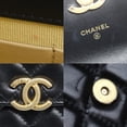 thumbnail image 6 of Pre-Owned CHANEL Matelasse Flap Phone Holder Shoulder Bag, Black, AP3106, Women's (Good), 6 of 8