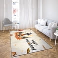thumbnail image 4 of Happy Halloween Doberman Pinscher Witches Hat Pumpkin Carving Indoor Rug Doberman Dog Lover Gifts Carpet Living Bed Room Sofa Home Decor - 02019, 4 of 5