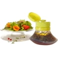 thumbnail image 3 of Portable Salad Dressing Containers set of 3- Silicone Squeeze Bottle Leak Proof Cap Kitchen Tool Mini Food Storage Containers Small Dip Condiment, 3 of 6