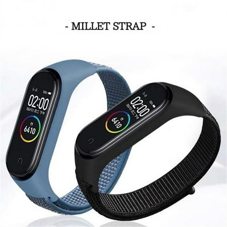 Nylon Strap For Xiaomi Mi Band 4 5 6 7 Sports Wristband Breathable Wristband For Miband Strap Replacement Strap