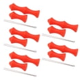 thumbnail image 3 of Protège-doigts pour Cordes d'Arc, Protège-Cordes d'Arc Anti-Casse avec Épingle pour Rouge, 3 of 8