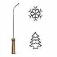 thumbnail image 3 of Kitchen Supply Rosette Iron Set, Wintersong, 3 of 3