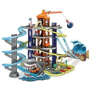 Adventure Force Ultimate Shark City Garage, Diecast Vehicle Playset, Ages 3+