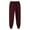 Red wine, variant on Yyeselk Men's Pants Lightweight Gym Jogger Sweatpants Hip-hop Pants Legging Padded Casual Pants with Pocket